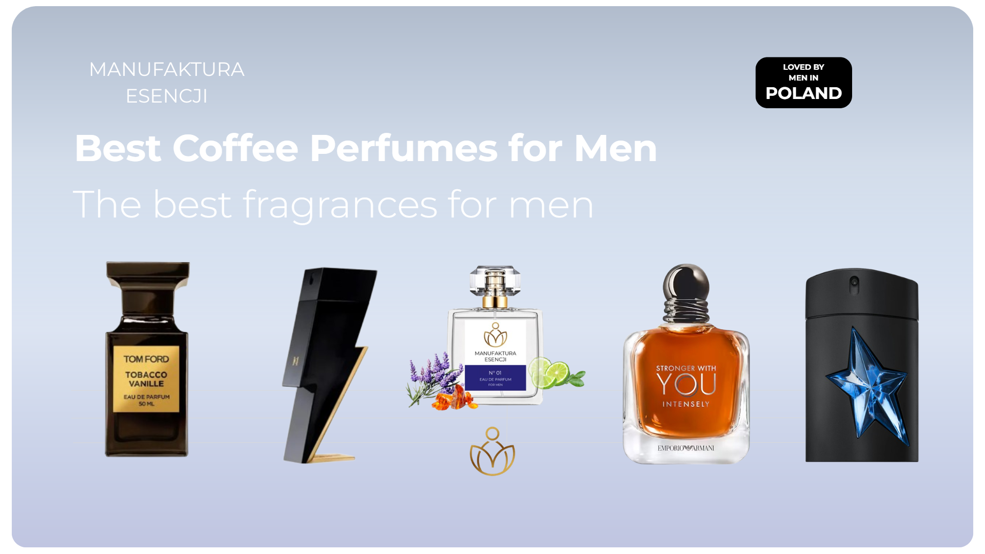 Ranking perfum kawowych dla mężczyzn