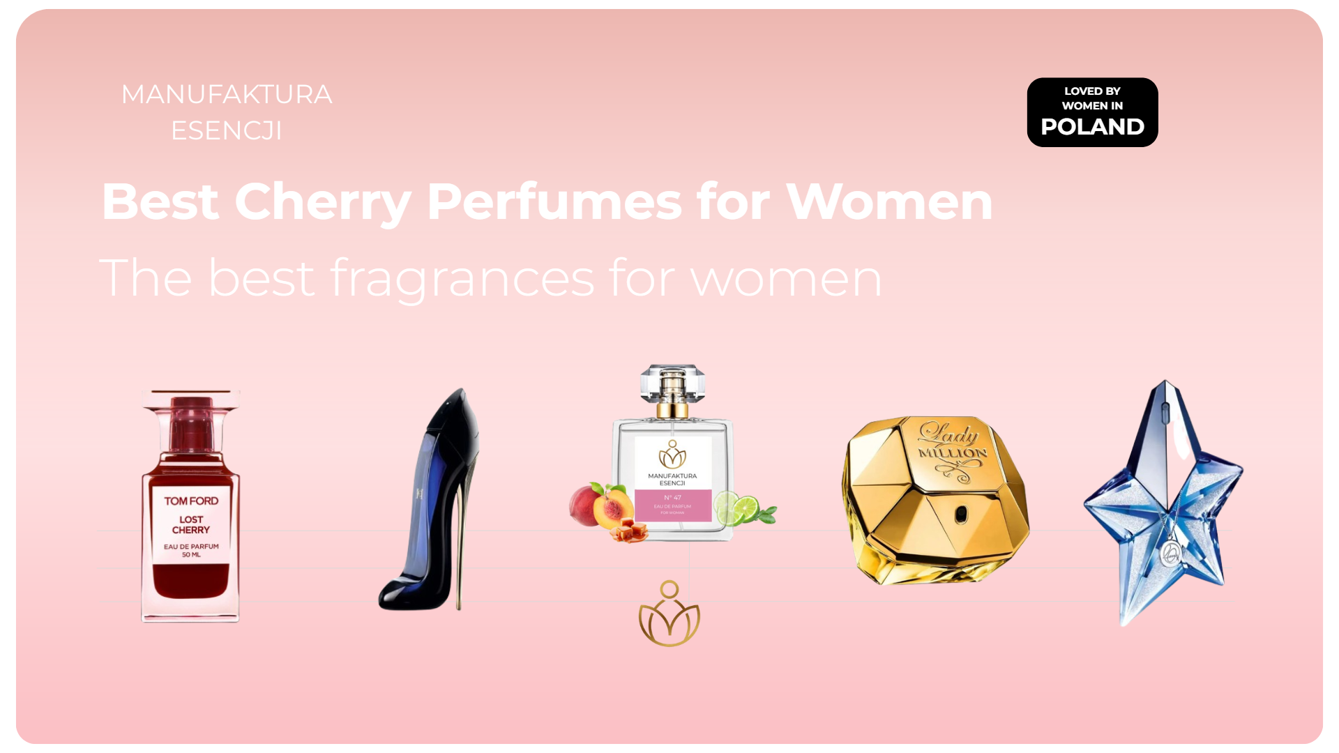 Ranking perfum o zapachu wiśni dla kobiet