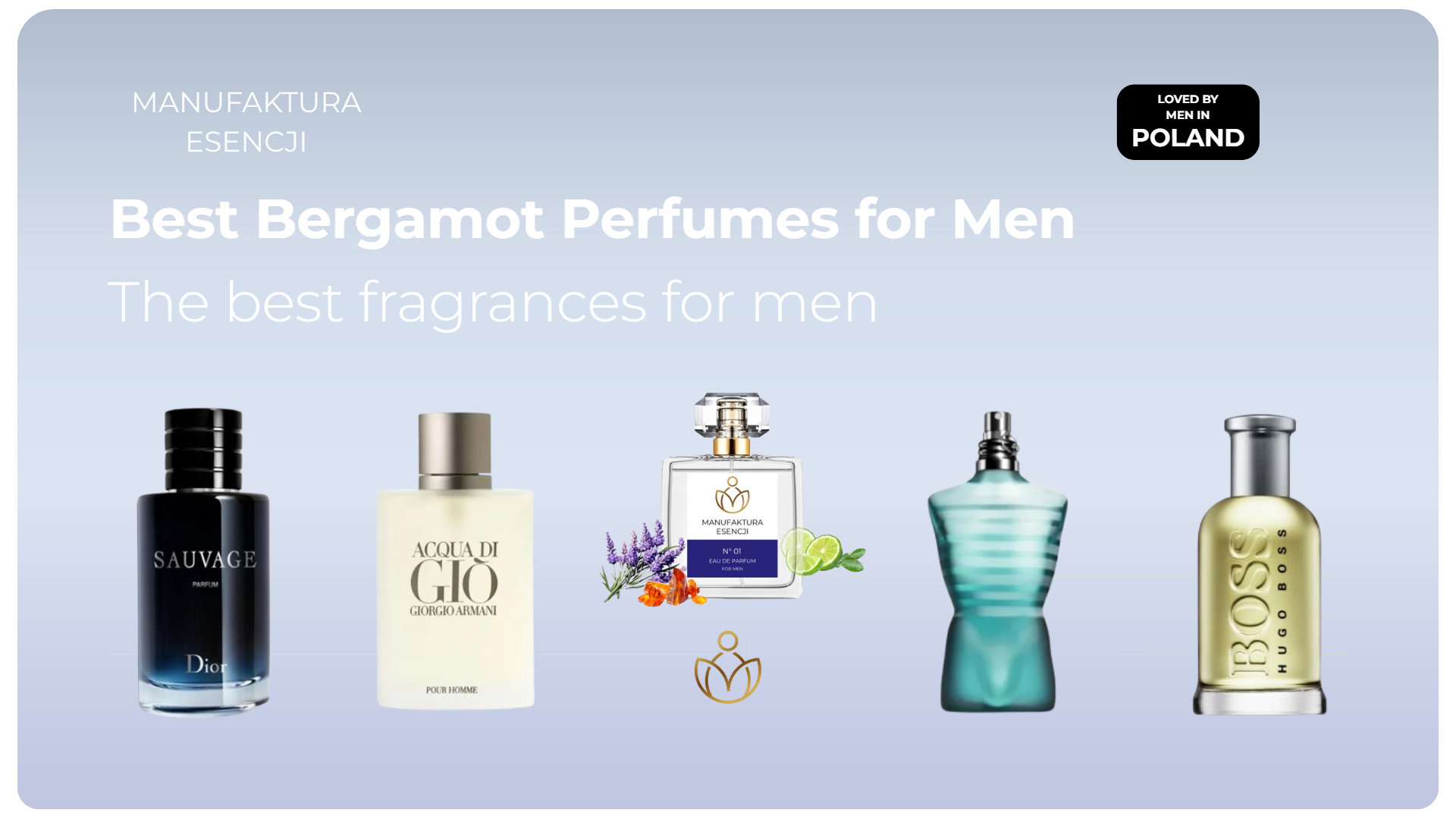 Ranking perfum z bergamotką dla mężczyzn