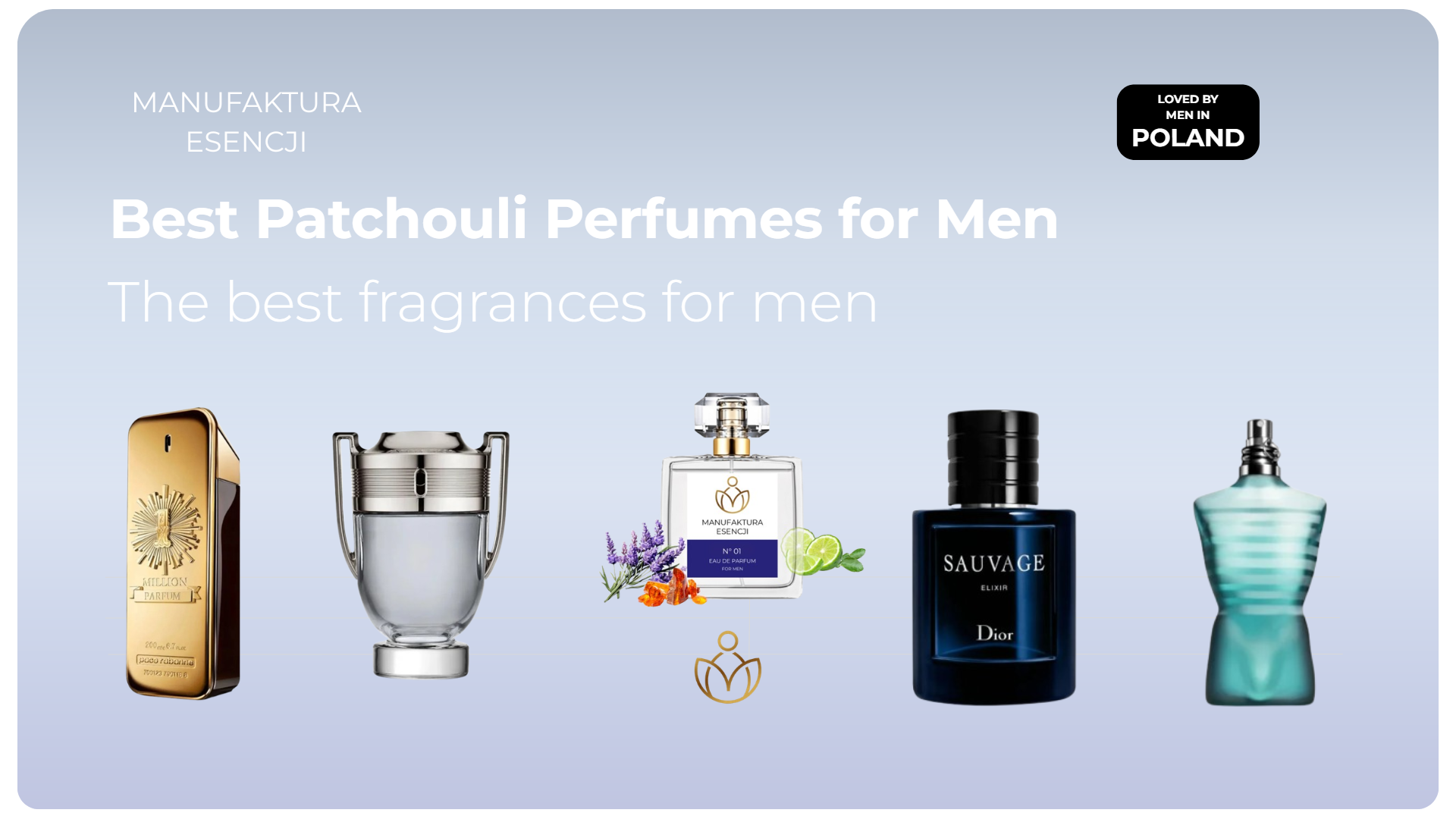 Ranking perfum z paczulą dla mężczyzn