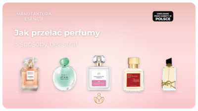 Jak przelać perfumy do atomizera – flakon perfum i mały atomizer podróżny