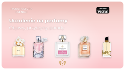 Uczulenie na perfumy – zaczerwienienie skóry na nadgarstku po nałożeniu zapachu